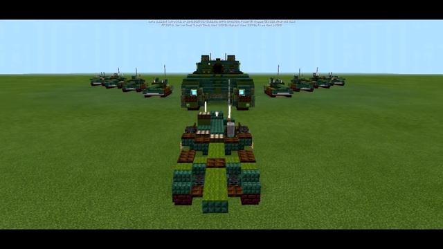 Minecraft Military Force Tank Contest Results