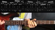 L#29 / Larry Graham - POW (all parts tabbed) slap bass lesson