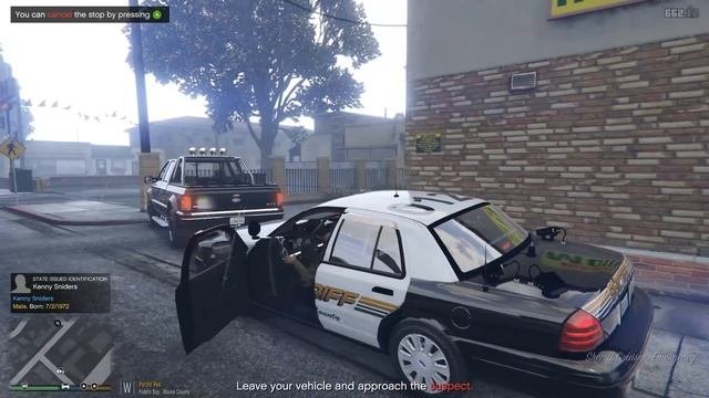 GTA 5 LSPDFR Police Mod 272  1st Animated CVPI With Moving Wiper Blades  Windows Riverside Count