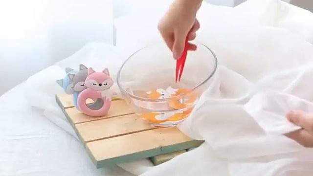 Давайте сделать детский прорезыватель еда класс силиконовые прорезыватели мультфильм животные лиса