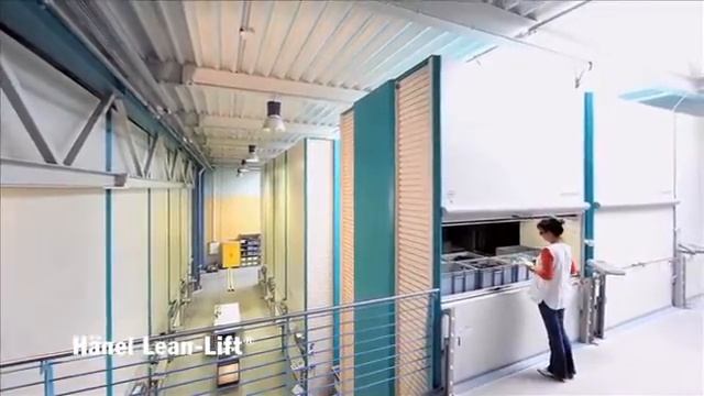 Лифтовые стеллажи Hänel Lean-Lift