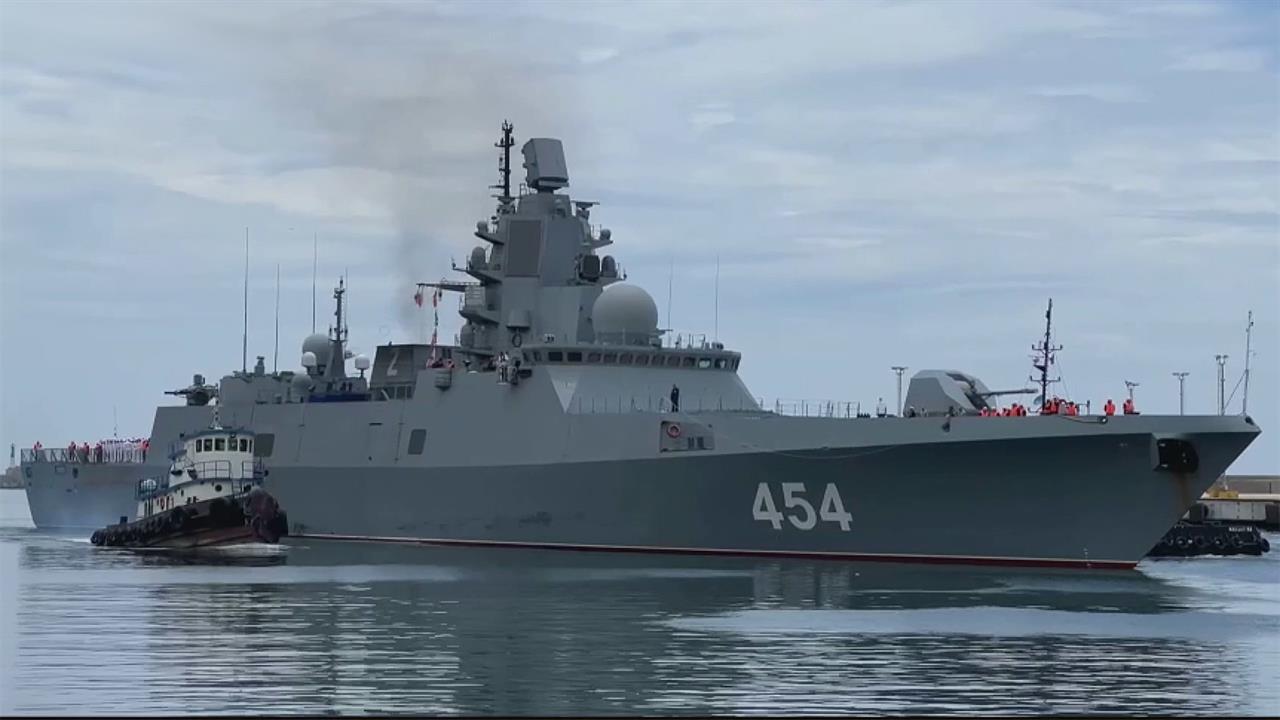 Российская корабельная ударная группа зашла в венесуэльский порт Ла-Гуайра