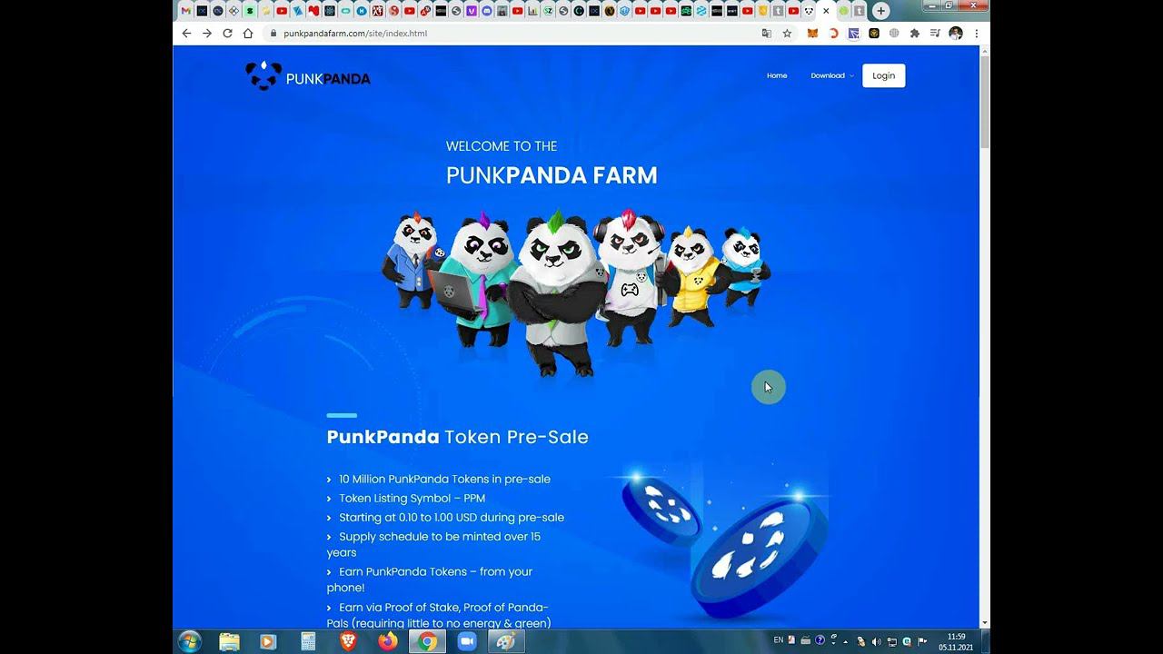 Новый бесплатный источник дохода от PunkPanda запущен с 1 ноября 2021