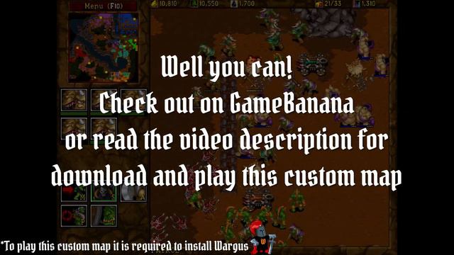 WarCraft II (Wargus) - Custom map - Anarchy (Orcs)