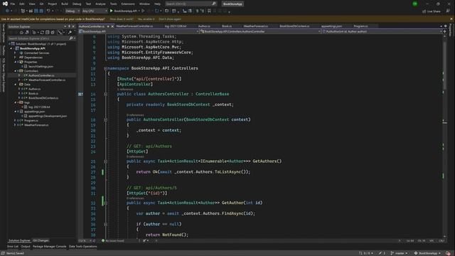 ASP.NET Core 6 Web API Using Entity Framework Core 6 Database First Approach