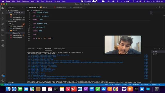 Docker Crash Course #8 - Volumes | Watch Live Changes