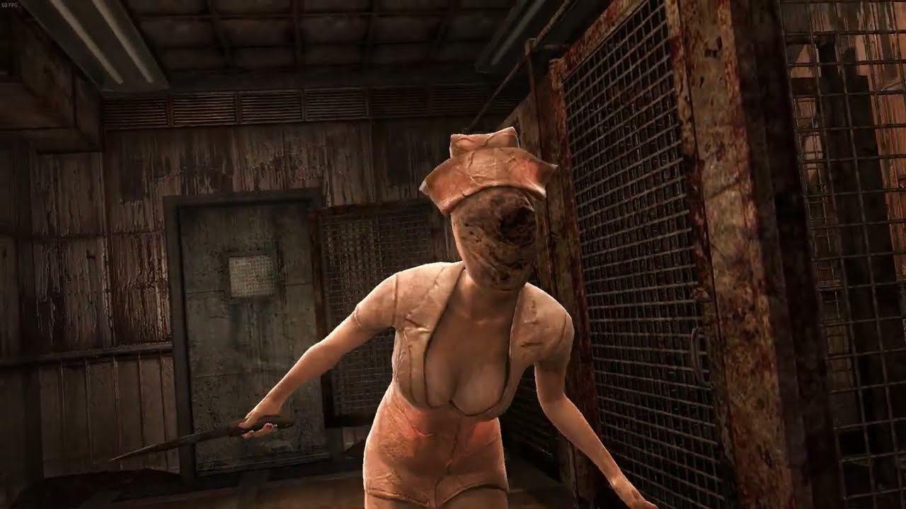 Silent Hill Homecoming - First appearance of the Nurse.