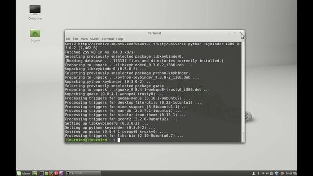 Install Guake Terminal Emulator in Linux Mint / Ubuntu