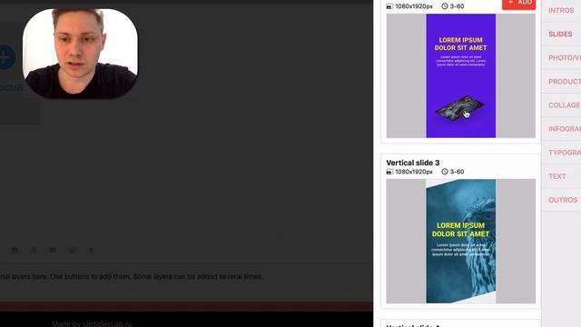 Сервис для создания видео для Тик ток и Инстаграм и Youtube