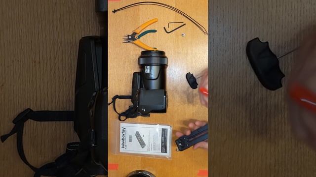 Mounting a lens plate to a P-1000