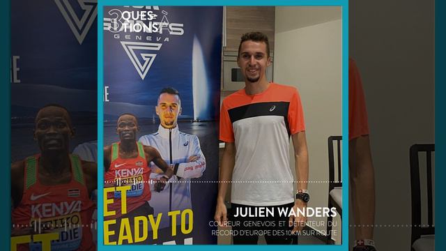 3 questions à Julien Wanders, coureur genevois et détenteur du record d'Europe des 10km sur route 🏃