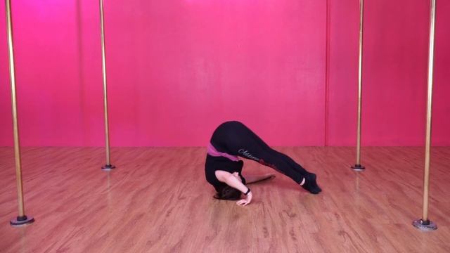 BEGINNER POLE DANCE | Forwards & Backwards Shoulder Roll Tutorial