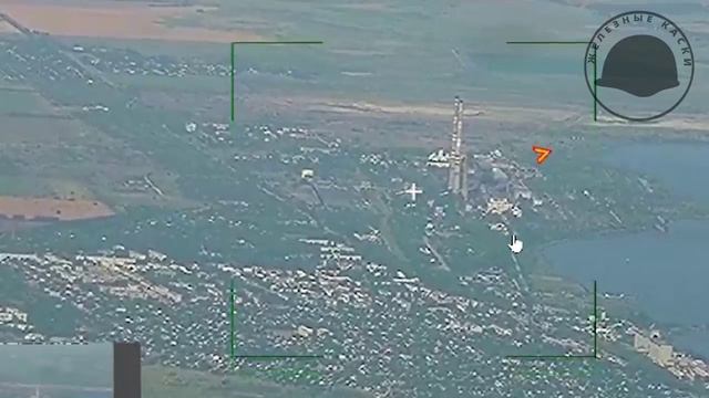 Поражение пункта временной дислокации ВСУ в Курахово управляемыми авиабомбами под Донецком