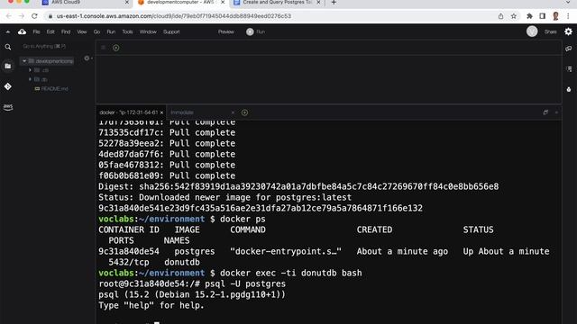 Create a Postgres Database and Table Easily