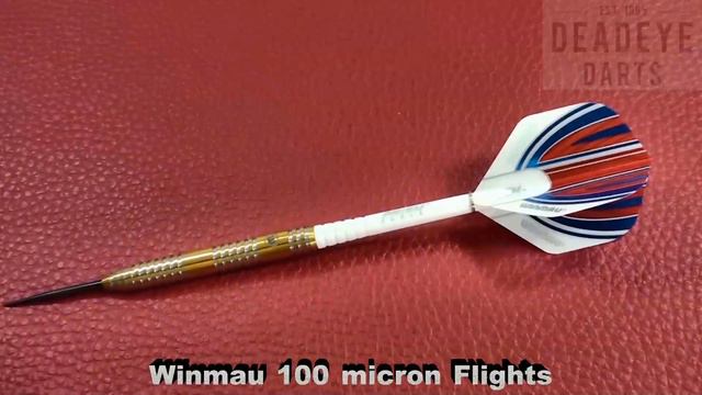 Winmau Daryl Gurney Titanium Nitride Coated 90% Tungsten 25 gram Darts