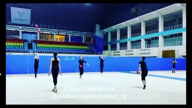 16 02 20 RG Предметная подготовка от Е  Пирожковой со сборной Узбекистана