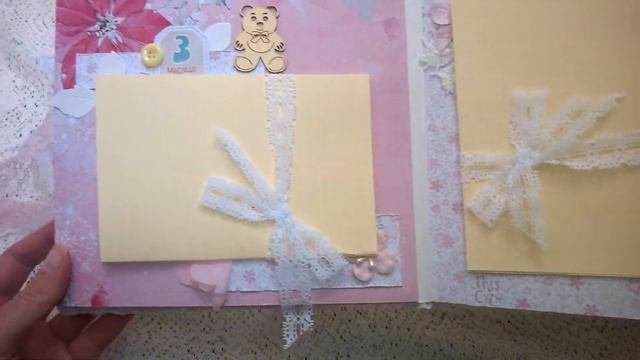 Альбом для девочки на годик