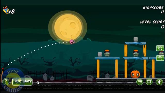 Angry Brain Halloween Gameplay No Comentary