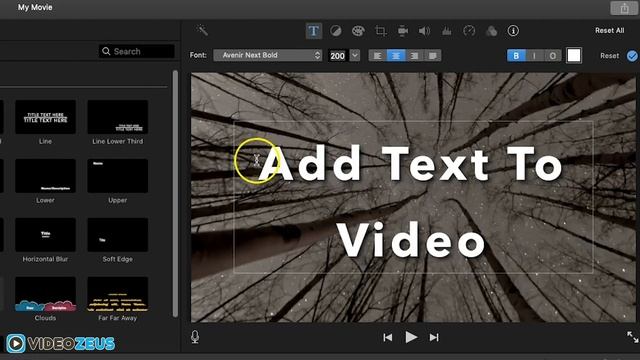 How To Add Text To Your Videos On iMovie
