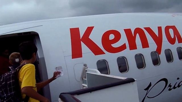 Kenya  Nairobi Airport View From Entrance Of Plane