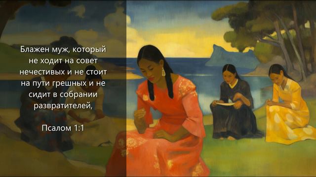Ежедневное поклонение с Псалмами (Псалом 1 - Russian)