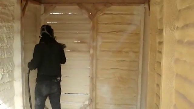 Теплоизоляция стен пенополиуретаном