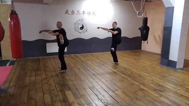 Уданская 28 форма (Wudang Tai Chi 28) 武当太极二十八势 Тренировка.