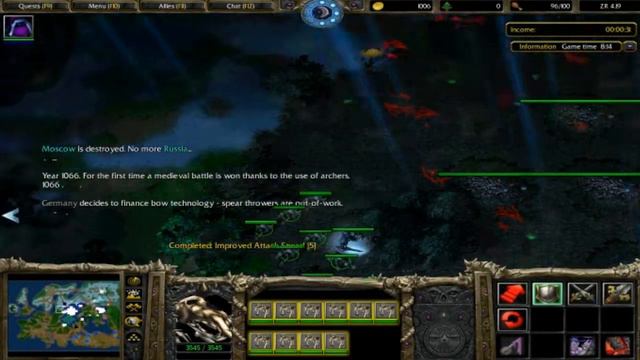 Warcraft 3-Zombie rush:zombie pohled (6)