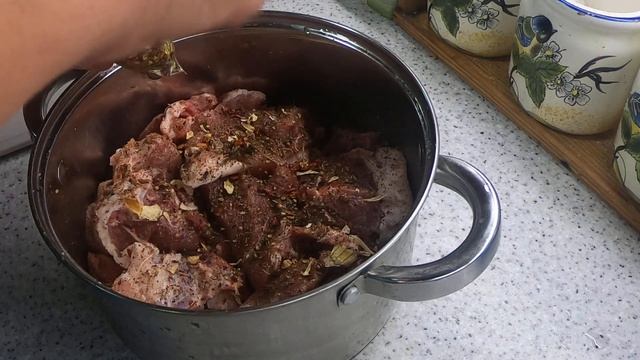 Свиная лопатка на шашлык