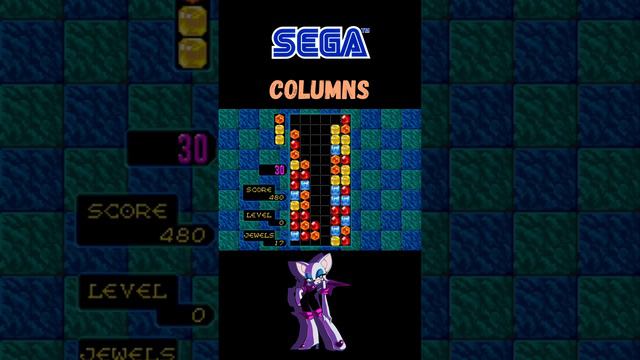 Columns | Sega Mega Drive (Genesis).