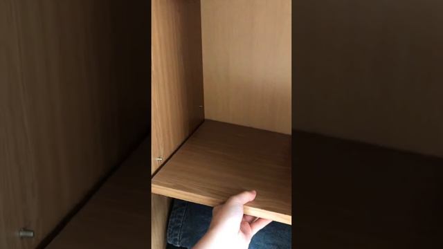 Как починить полку в шкафу