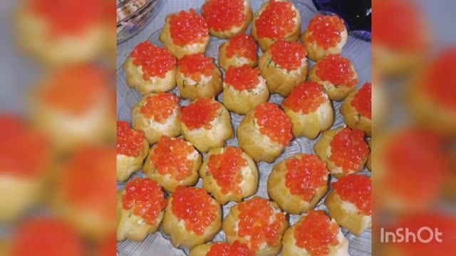 Профитроли закусочные