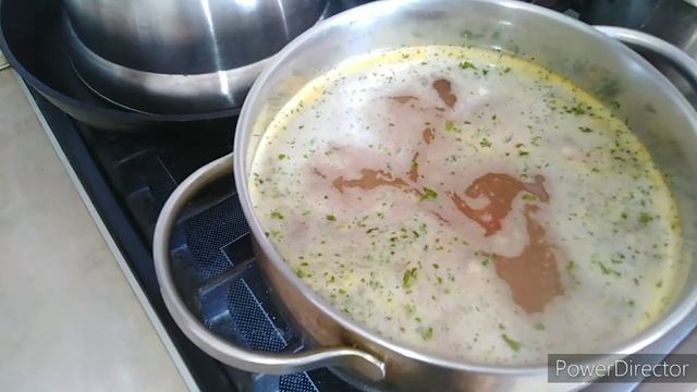 Фасолевый Суп с домашней лапшой, быстро и вкусно.