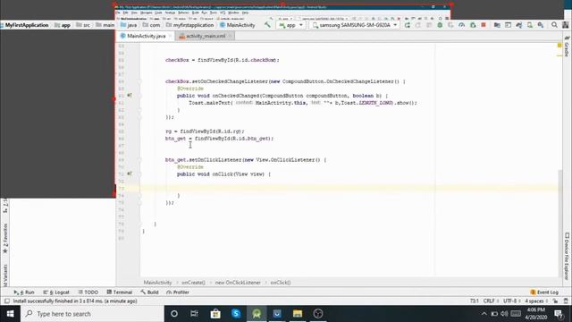 6  Android Tutorial For Beginner (Working on Radio Buttons & Radio Group) URDU | HINDI