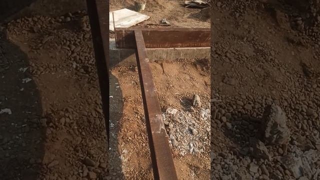 Рамка для гаражных ворот из швеллера