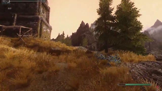 [SKYRIM+MODS] Некромант #21 Легендарная сложность. Уютная столовая Сангарда и "успеть до темноты"