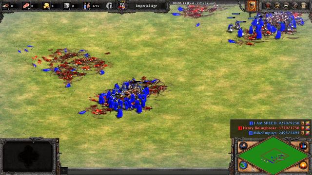 200 Fast Teutonic Knights vs 400 Elite Longbowmen | AoE II: Definitive Edition