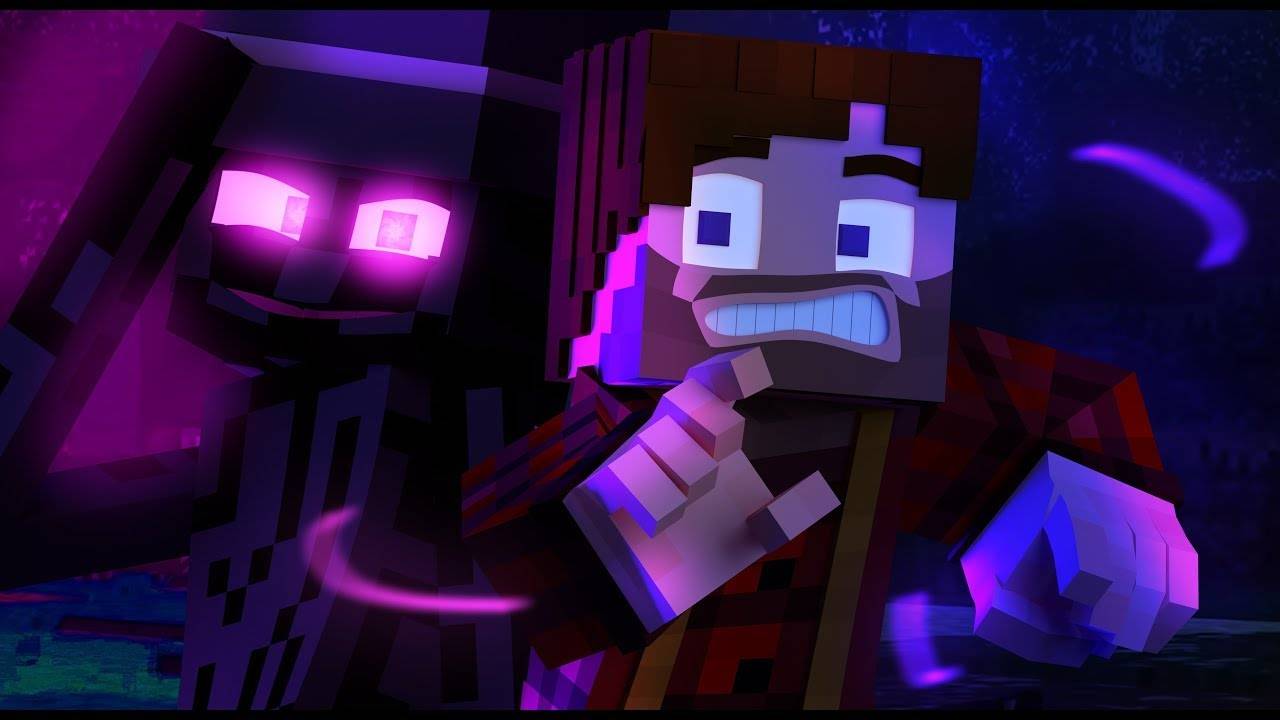 Реакция на Король Эндер Мира | Майнкрафт Эндермен Рэп (Minecraft Animated Music Video)