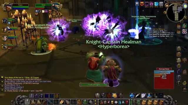 Everlook WoW vanilla server - Holy Paladin in Scholomance