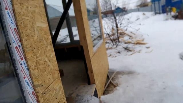 Задувка (утепление) эковаты Каркасный дом