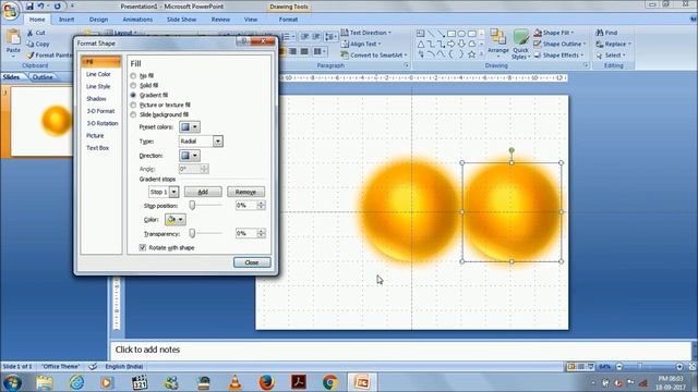 Solar Eclipse animation in powerpoint 2007