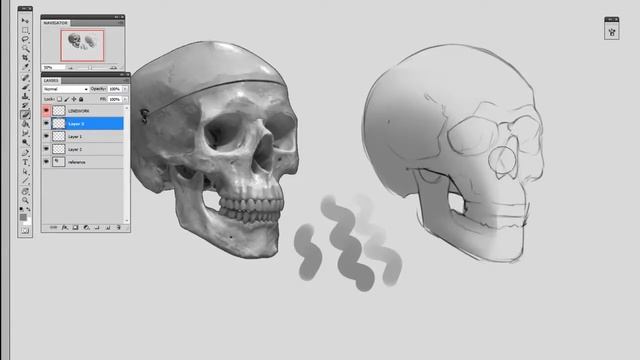 Brush Technique, Soft & Hard (CtrlPaint.com)