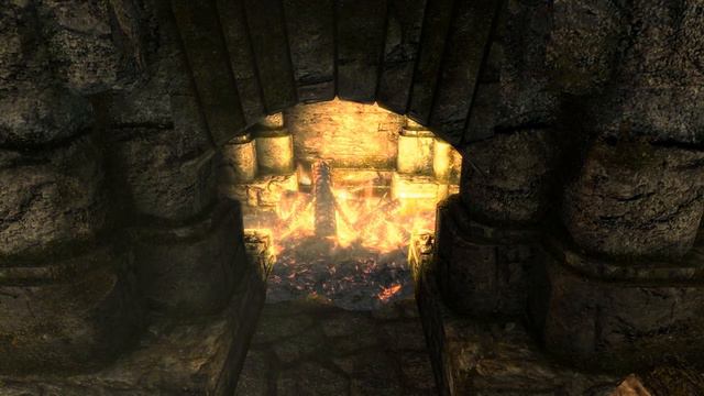 Skyrim - Cozy Fire - Relaxing Ambient Music