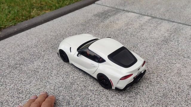 TOYOTA SUPRA GR TOKYO DRIFT 1:18 scale metal miniature SOLIDO unboxing #diecast#model #diecast