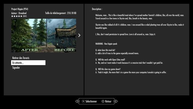 Tuto installation mods Ps4 Skyrim