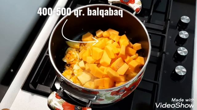 Mövsümə uyğun BALQABAĞ ŞORBASI ???/  В самый сезон ТЫКВЕННЫЙ СУП ???