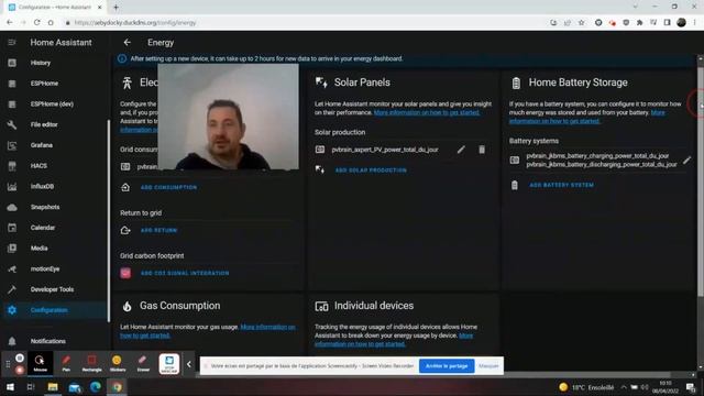 #53 Comment configurer le module Energy de Home Assistant