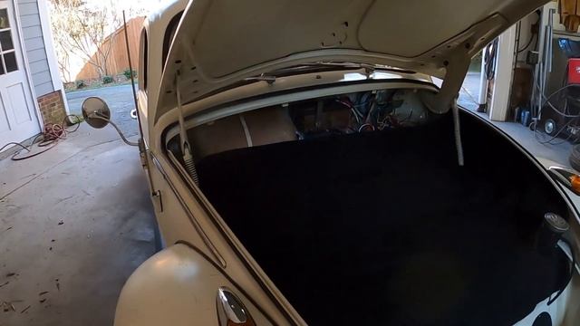 1961 VW Beetle (65 Pan) - Installing the Bluetooth Stereo - 137