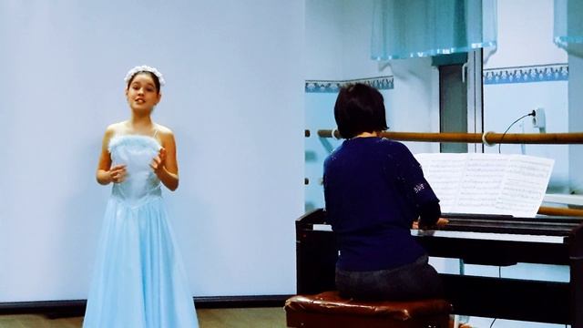 "Как пойду я на быструю речку" - Елизавета Дудина, 12 лет