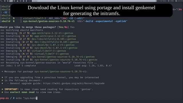 Gentoo installation in 7 minutes??! - How to install Gentoo